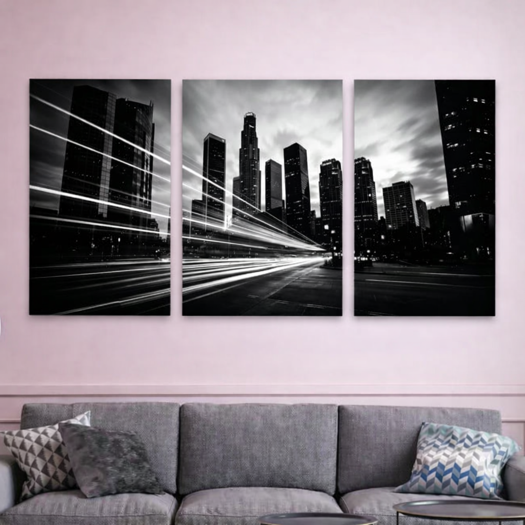 Black and White Photography Wall Art – Monochrome Canvas Print