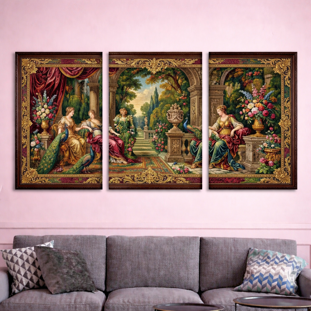 Antique Canvas Wall Art – Classic Home Decor
