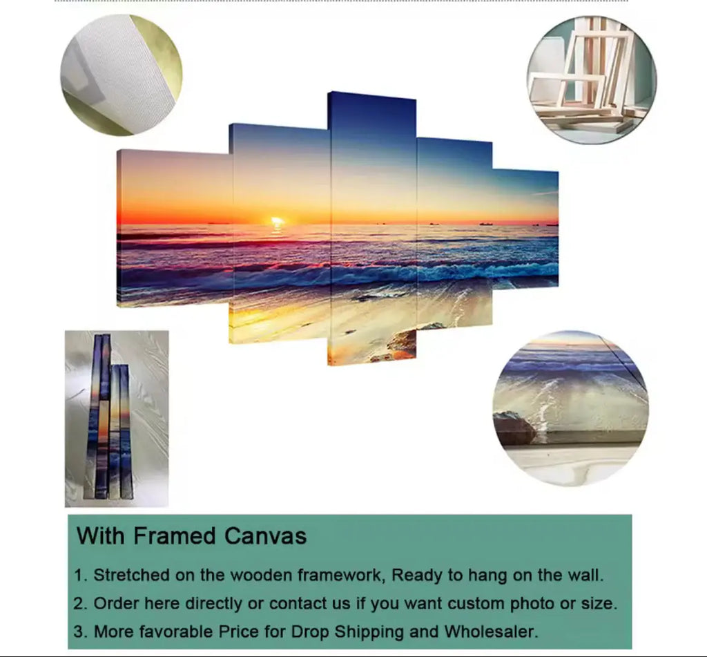 Oversized Statement Canvas Wall Art – Extra Large Modern Print Hero Printz