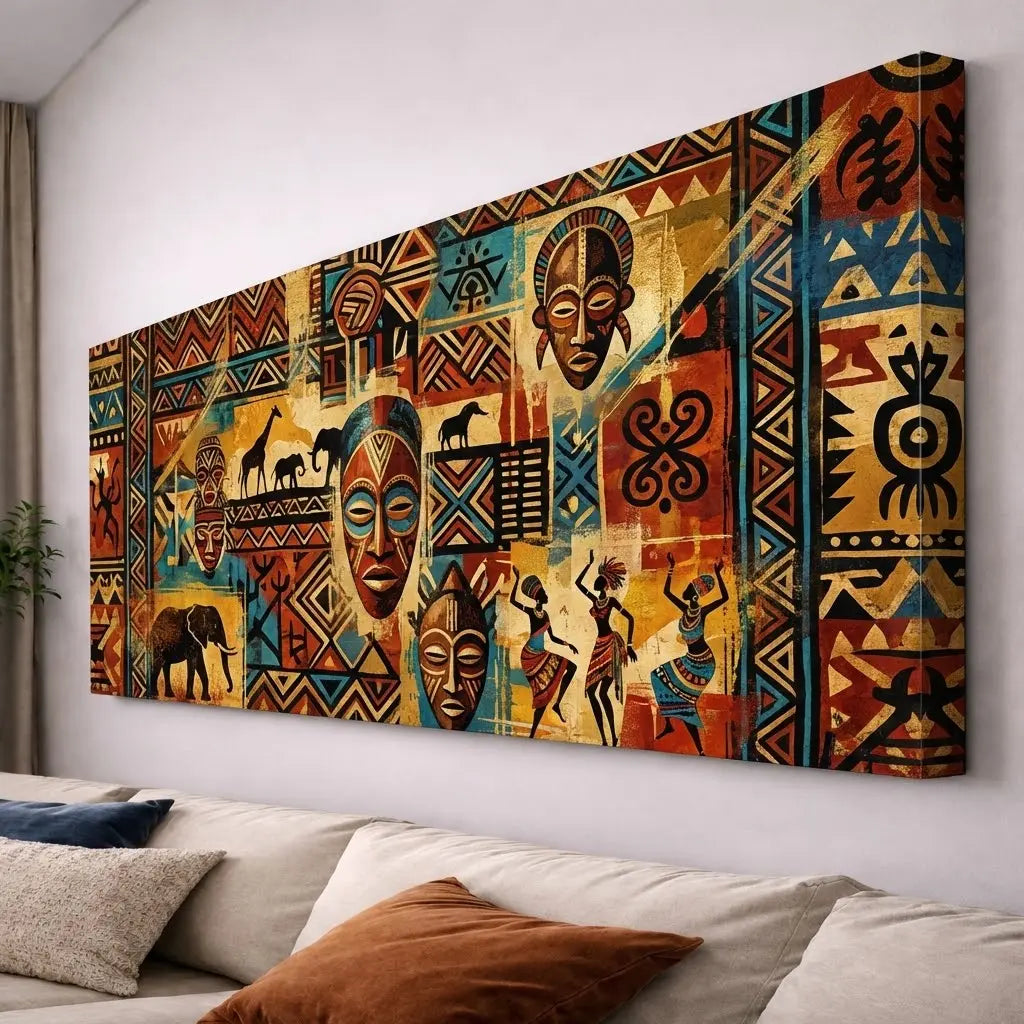 African Wall Art – Cultural Canvas Print Hero Printz