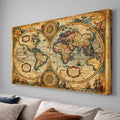 Vintage Wall Art Canvas – Old World Style Hero Printz