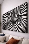 Black and White Wall Art – Modern Canvas Print Hero Printz