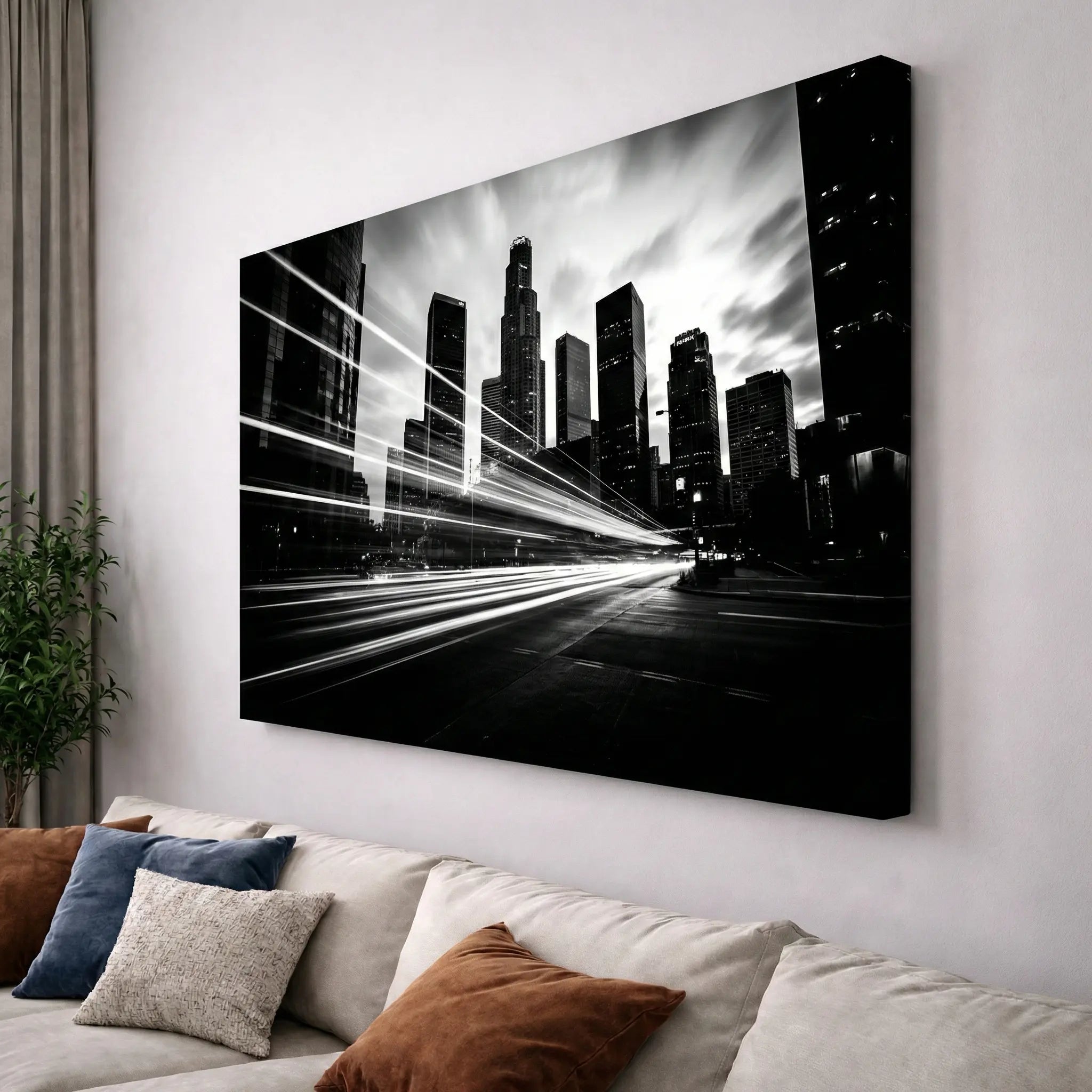 Black and White Photography Wall Art – Monochrome Canvas Print Hero Printz