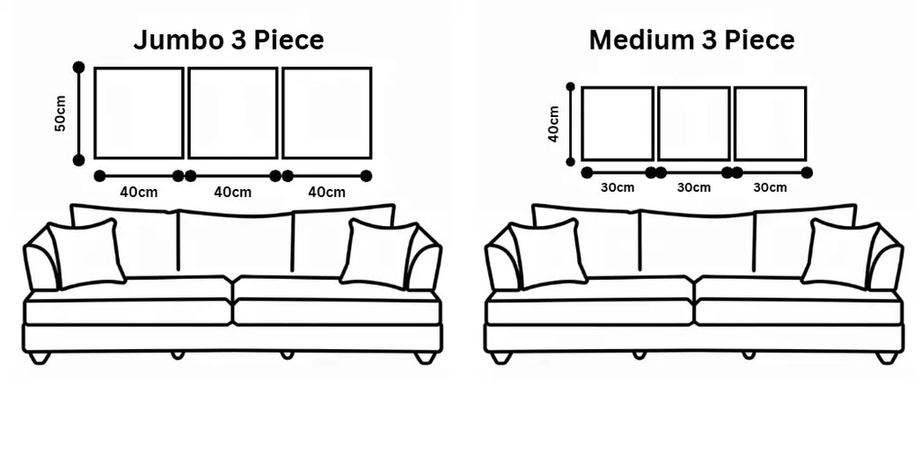 Oversized Statement Canvas Wall Art – Extra Large Modern Print Hero Printz