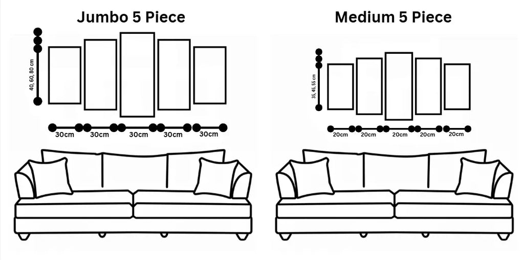 Oversized Statement Canvas Wall Art – Extra Large Modern Print Hero Printz